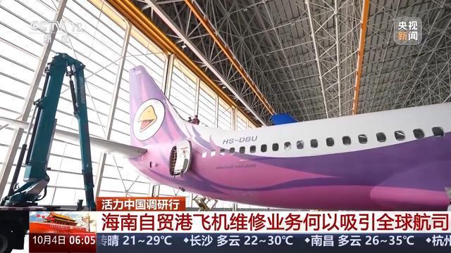 活力中国调研行丨全球都有“回头客”自贸港一站式修飞机有哪些新升级?(图3)