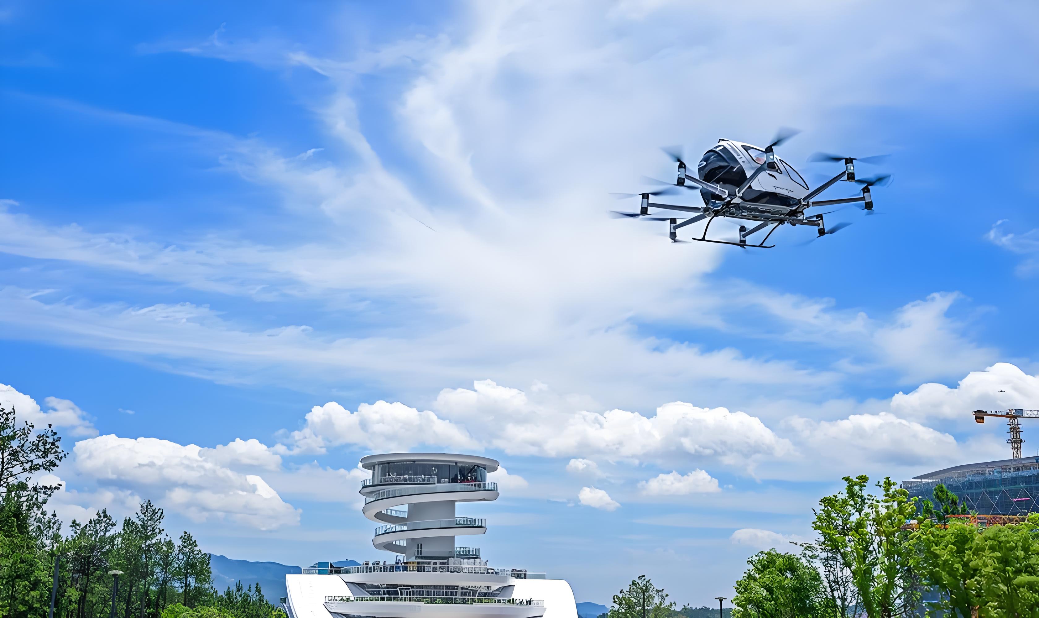 浙江打造低空旅游经济“空中揽胜”假期新体验(图1)