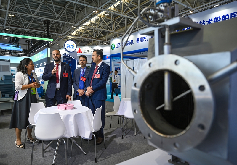 记者探访2024世界航海装备大会(图4)