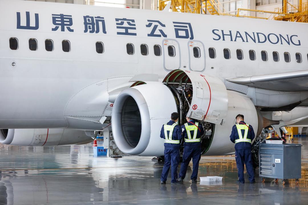 黑科技修飞机山东航空维修产业如何越做越大(图2)