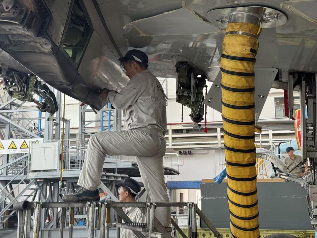 黑科技修飞机山东航空维修产业如何越做越大(图3)