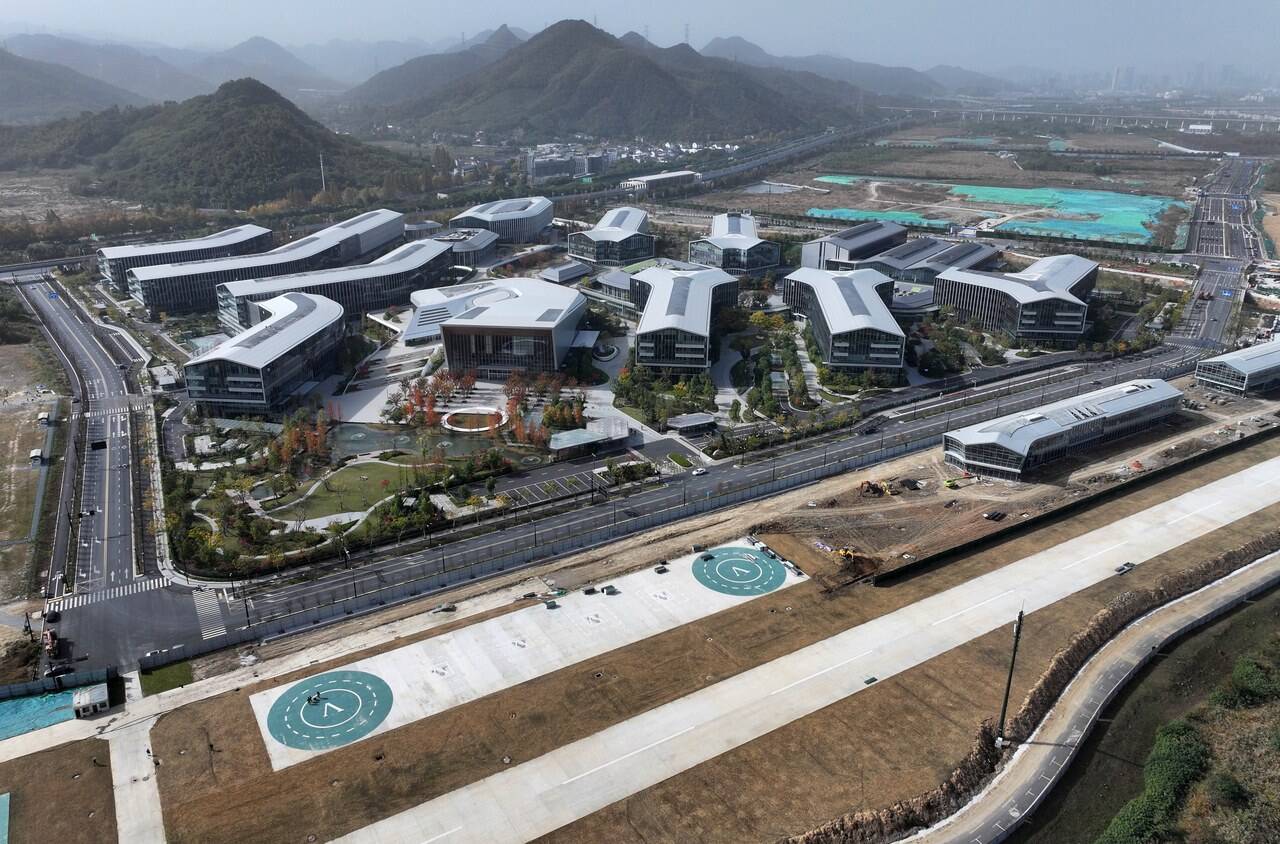 001号牌照落地余杭！浙江首个民用无人机机场启航(图4)