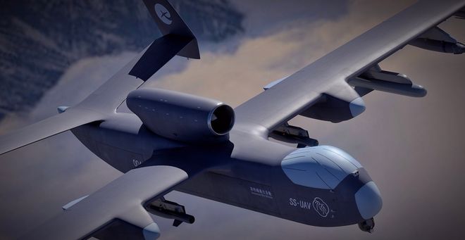 “空中航母”九天无人机成功首飞!可携6吨武器飞抵关岛再飞回(图14)