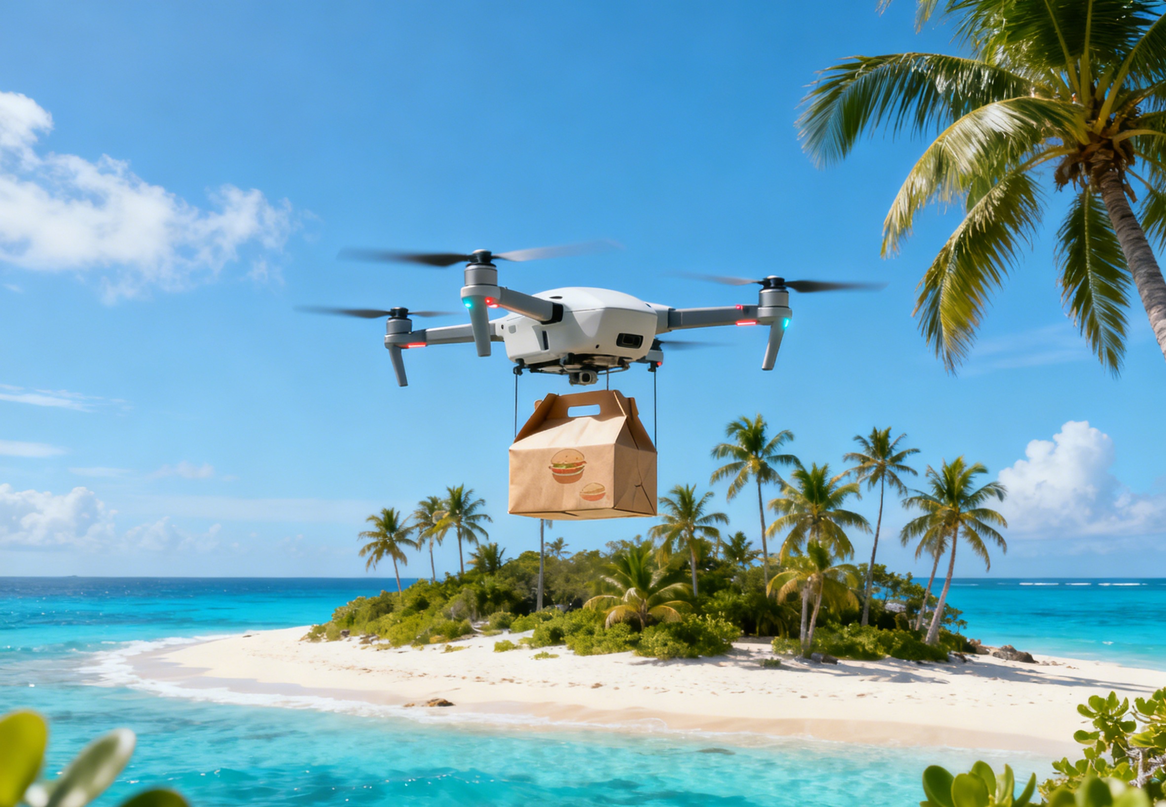 无人机来了会和快递员、外卖员“抢饭碗”吗？(图1)