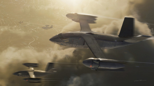 贝尔公司的X-76折叠旋翼飞机成为美国国防高级研究计划局最新X系列飞机(图2)